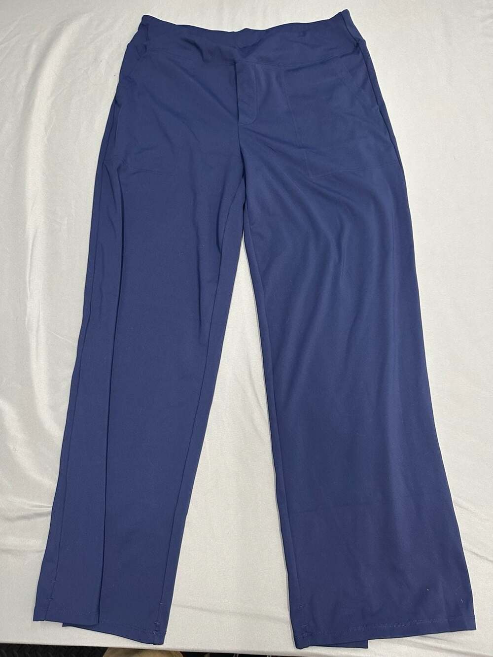 G4free Women's Bootcut Yoga Pants with Pockets, Navy Blue, Size XL